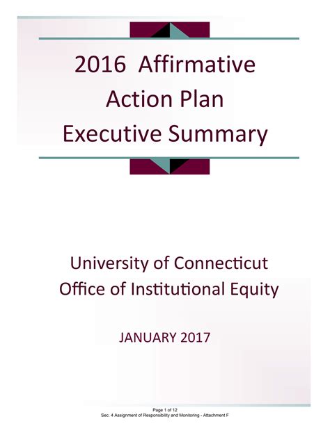 affirmative action plan preparation services